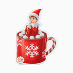 Guardanapo de Papel Dupla Camada Natal Naughty Elf Shape - O Elfo na Prateleira