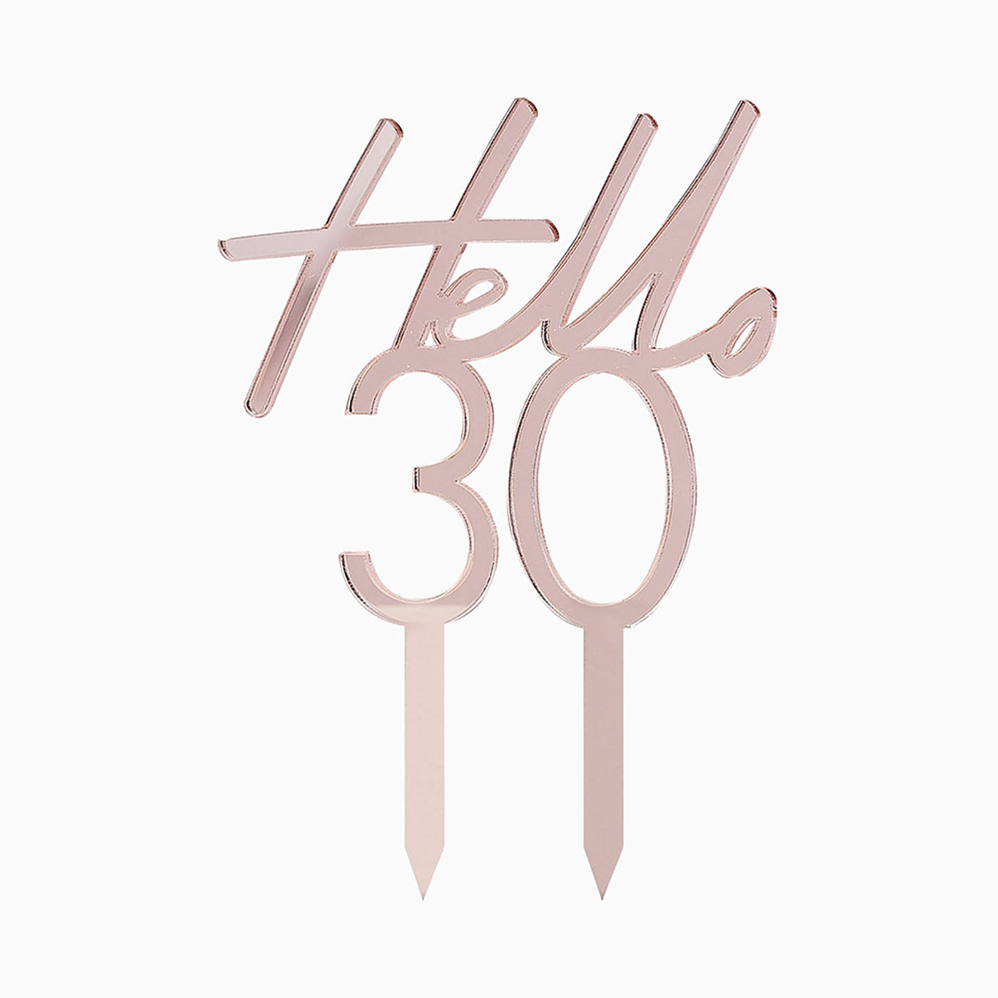Topper Tarta "Hello 30"