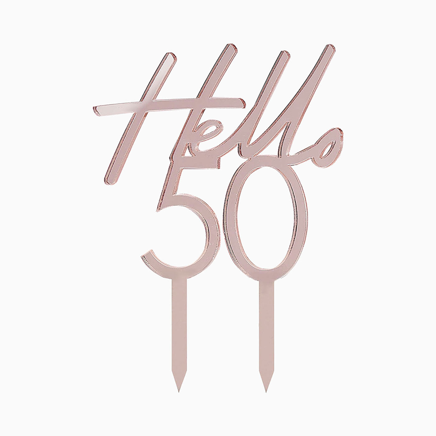 Topper Cake "Hello 50"