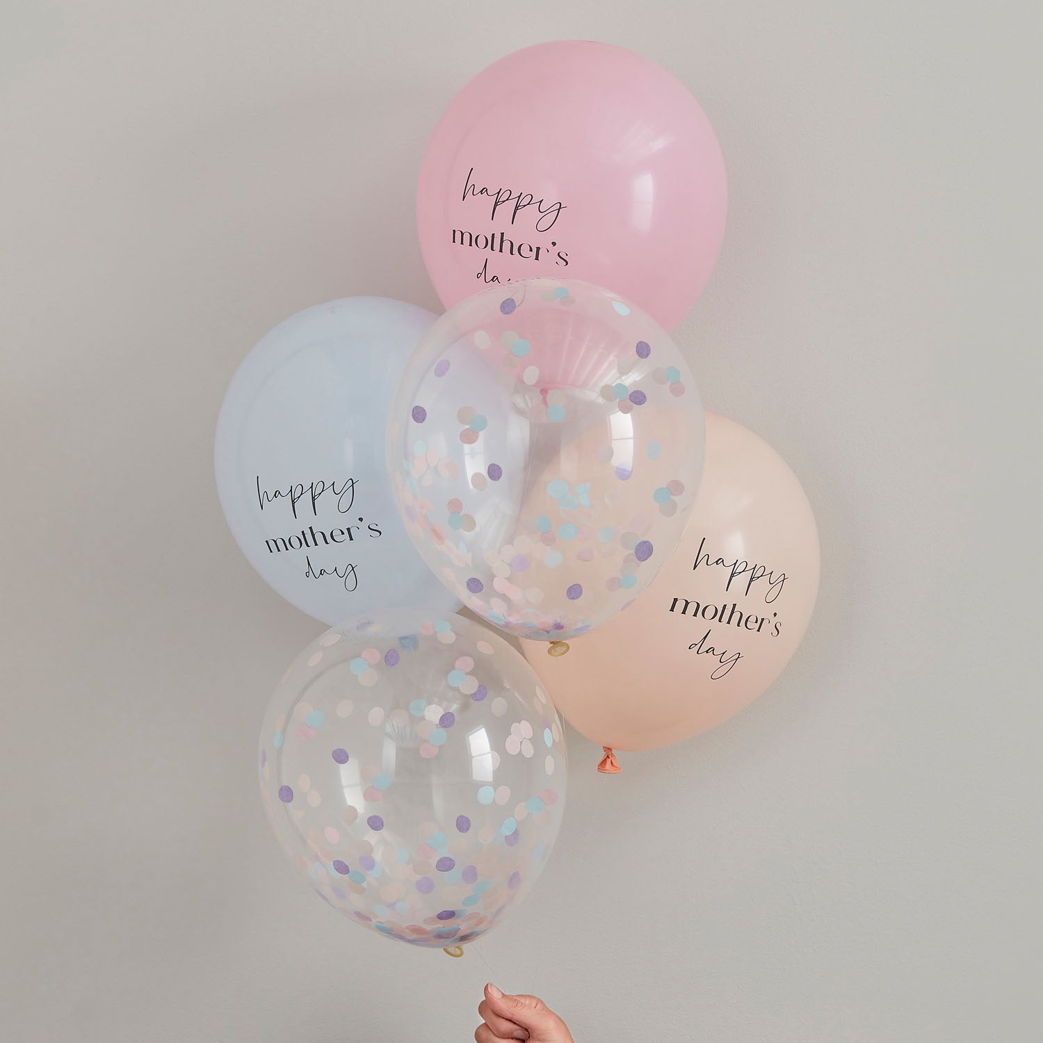 Balões de látex "feliz dia das mães"