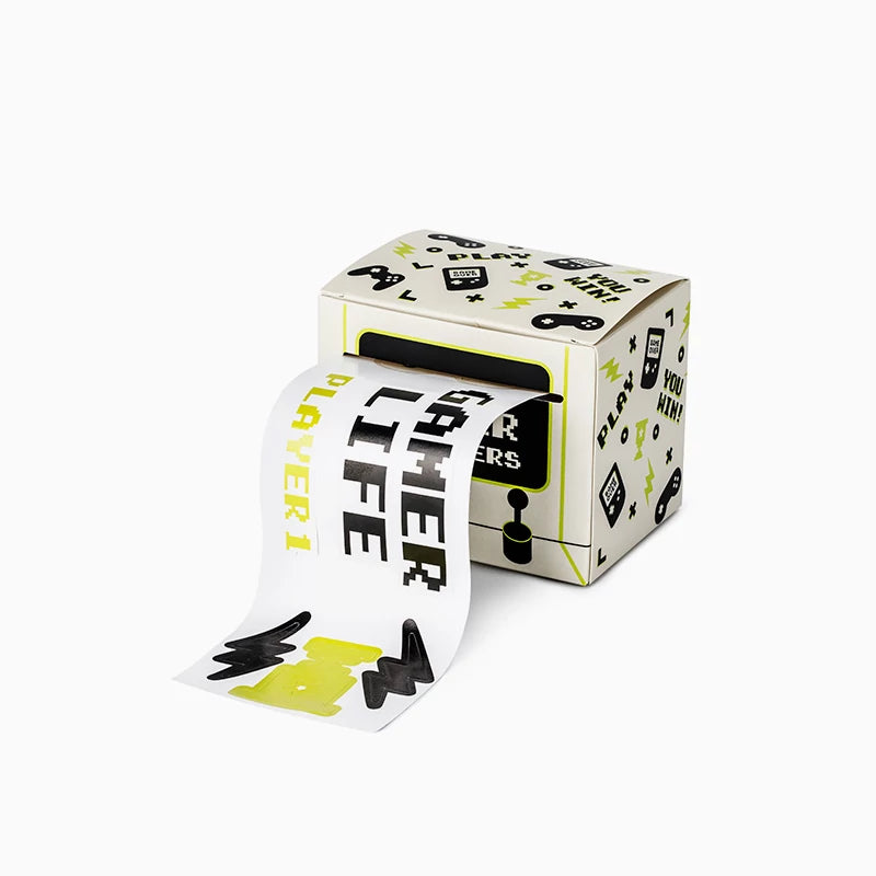 Caja Mini Pegatinas Gamer