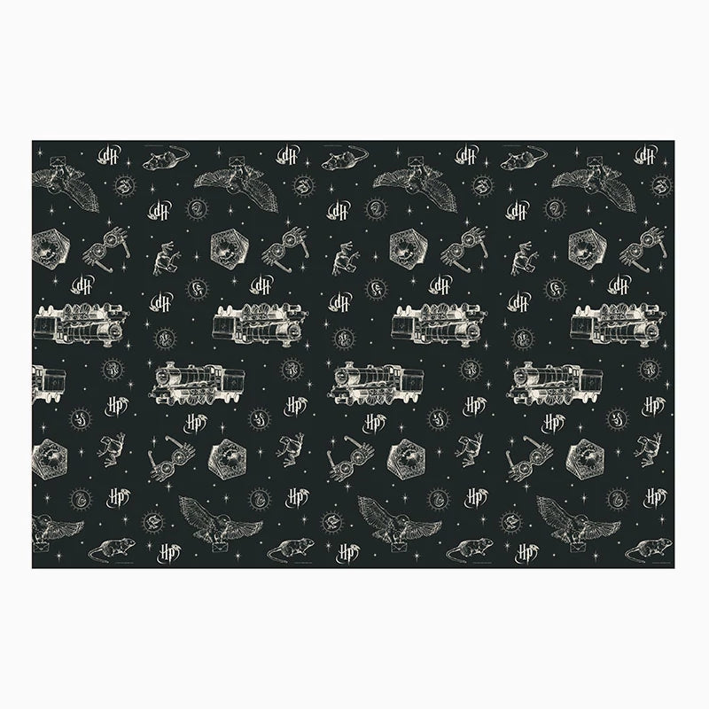 Toalha de mesa de papel dobrada Harry Potter 1,20 x 1,80 m