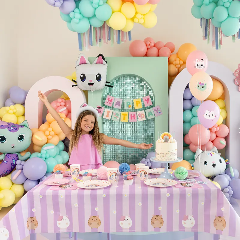 Mantel Papel Plegado 1.20 x 1.80 m La Casa de Muñecas de Gabby