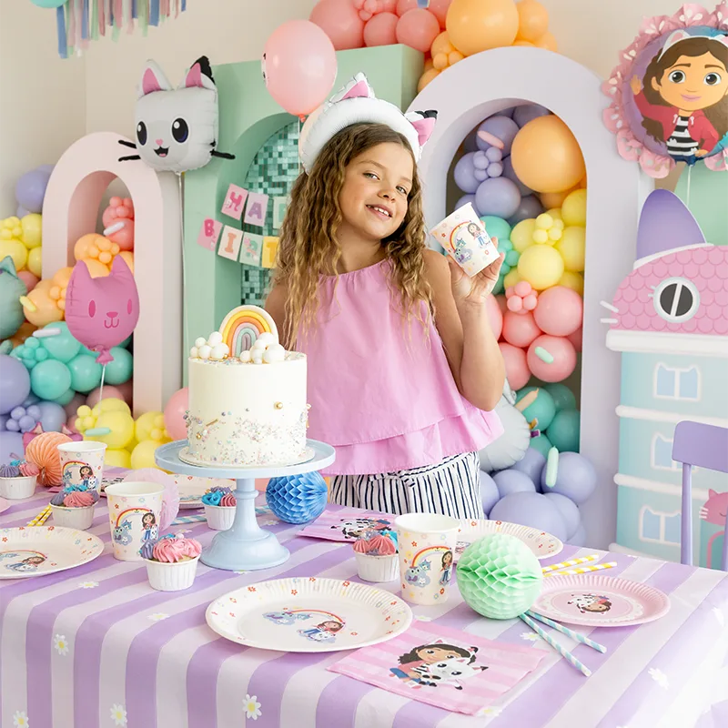 Mantel Papel Plegado 1.20 x 1.80 m La Casa de Muñecas de Gabby