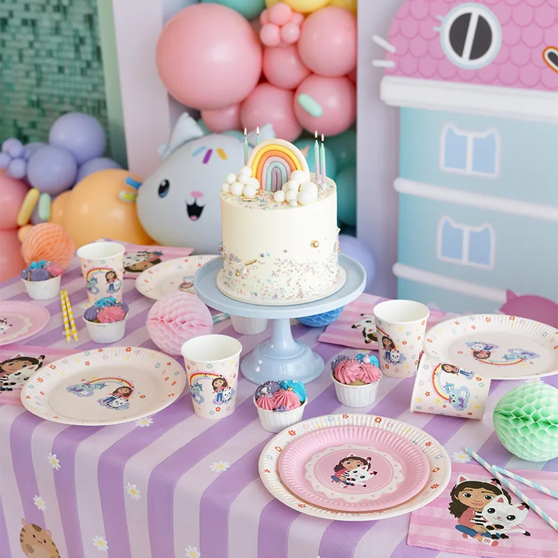 Mantel Papel Plegado 1.20 x 1.80 m La Casa de Muñecas de Gabby