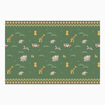 Folded Paper Tablecloth 1.20 x 1.80 m Safari