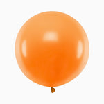 Globo Jumbo Látex XL 60 cm Naranja Pastel