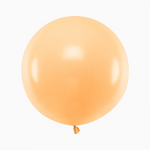 Jumbo Latex Balloon XL 60 cm Light Pastel Peach
