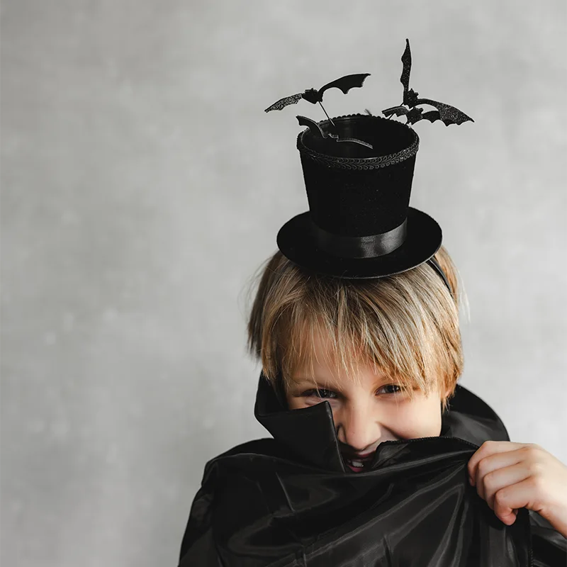 Diadema Halloween Sombrero Murciélagos