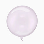 Palloncino trasparente 40 cm lavanda