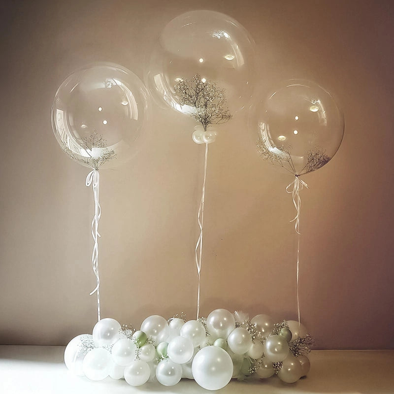 Globo Burbuja Decorativa 61 Cm Transparente