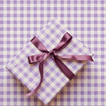 Papel de Regalo 70 cm x 2 m Vichy Lavanda