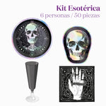 Kit Mesa Basic Esotérico 6 Personas 50 piezas