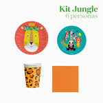 Kit Mesa Basic 6 Personas Safari