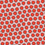 Roll paper red flowers