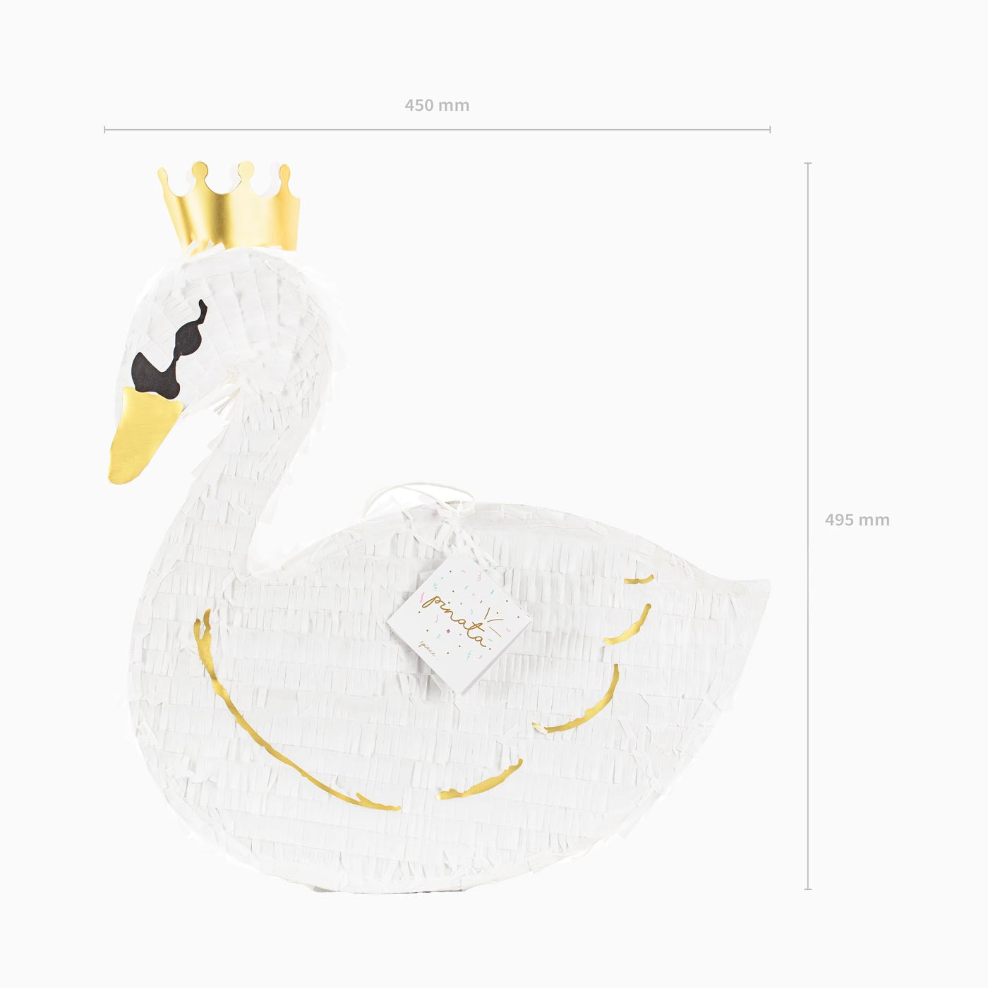 Piñata 3d Swan