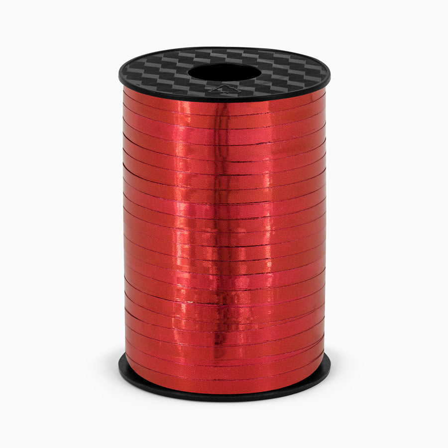 Nastro di plastica, rosso, 5 mm/225m