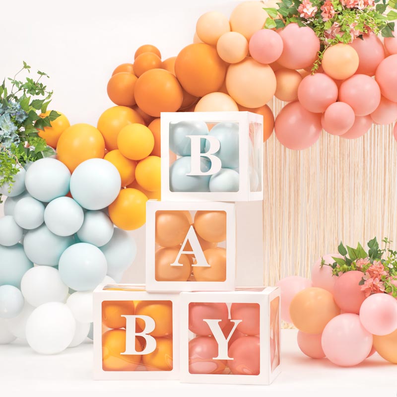 Baby balloons boxes