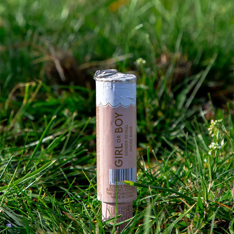 Cañón de Humo Azul “It’s a Boy” Revelación de Género