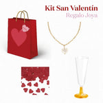 Kit Regalo Joya Bolsa San Valentín Corazón