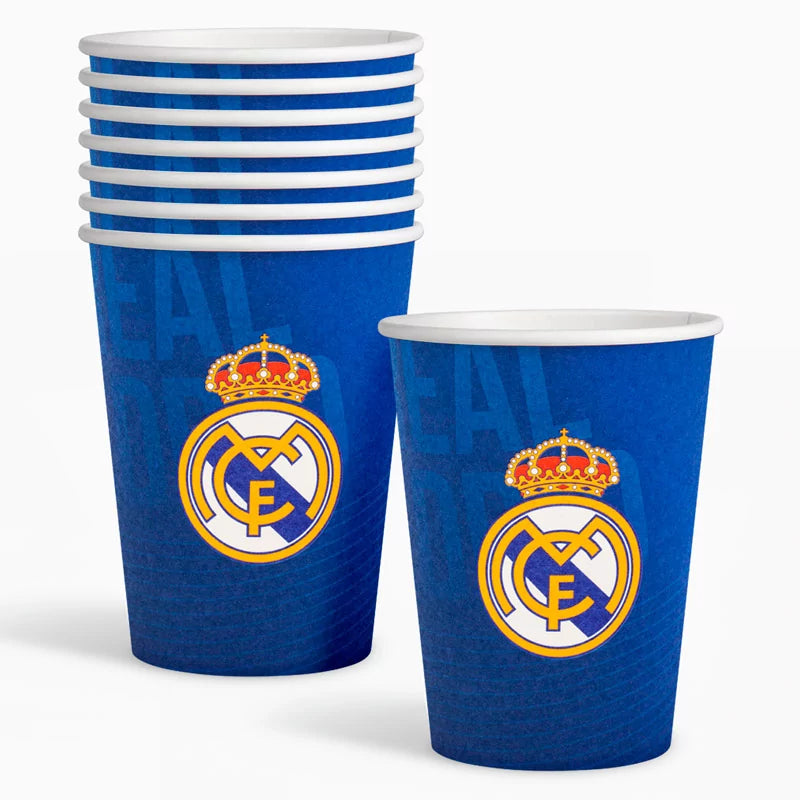 Vaso Cartón 250 cc Real Madrid