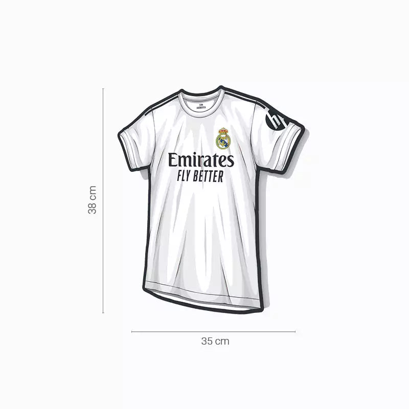 Piñata Fútbol Camiseta 38 x 35 cm Real Madrid