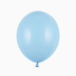 Globo Látex 23 cm Azul Bebé