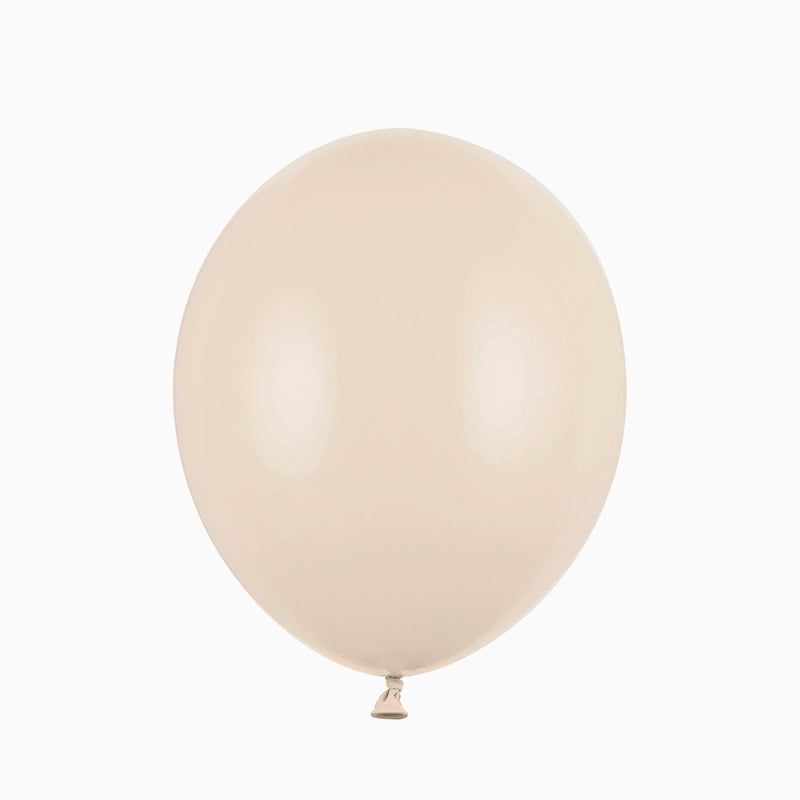 Globo Látex 23 cm Nude Oscuro Pastel
