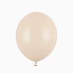 Globo Látex 23 cm Nude Oscuro Pastel