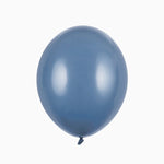 Globo Látex 23 cm Azul Marino Pastel