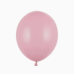 Globo Látex 23 cm Rosa Bebé