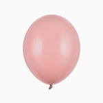 Globo Látex 23 cm Rosa Empolvado Pastel