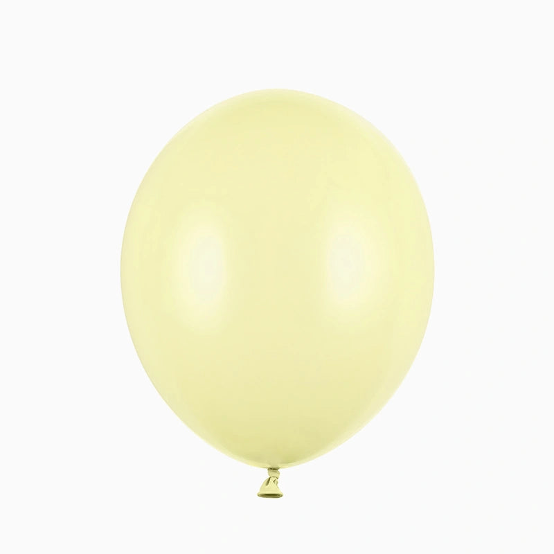 Latexballon 23 cm Hellgelb Pastell