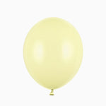 Latex Balloon 23 cm Light Yellow Pastel