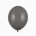 Latex Balloon 23 cm Pastel Dark Gray
