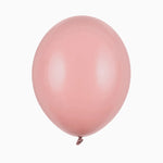 Globo Látex 27 cm Rosa Empolvado Pastel