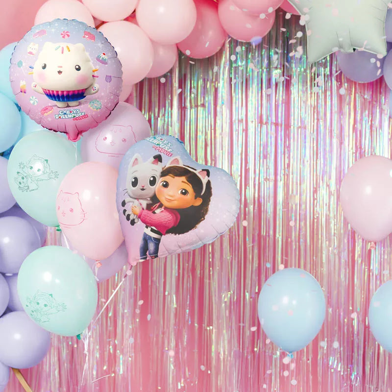 Set Latex Balloon Ø 27 cm Gabby doll house