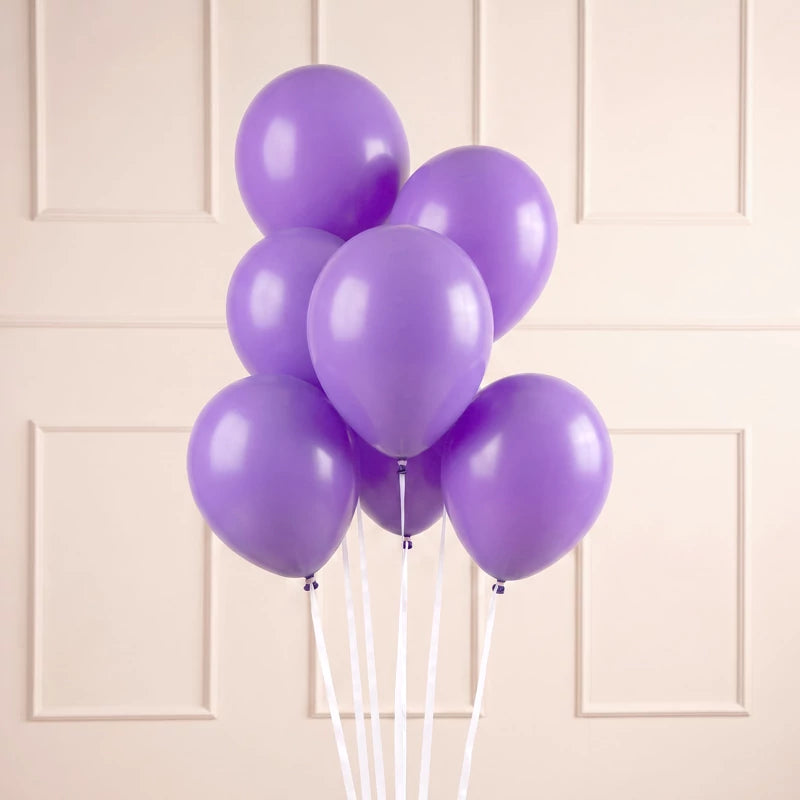 Latexballon 30 cm Dunkelpastelllila