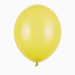 Latex Balloon 30 cm Pastel Honey Yellow