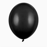 Latex Balloon 30 cm Pastel Black
