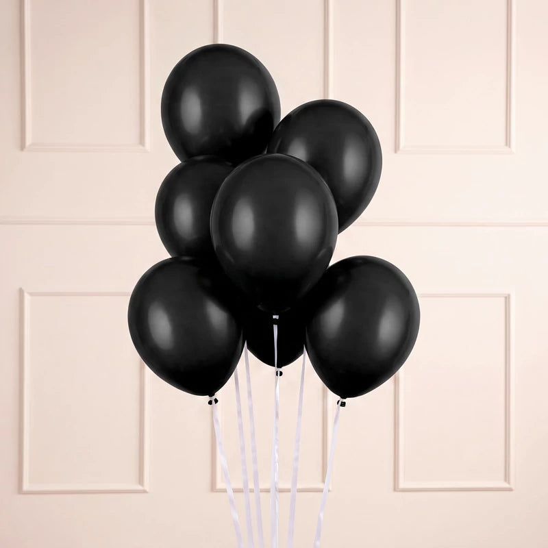 Inspiracion con Palloncino in lattice 30 cm Nero Pastello