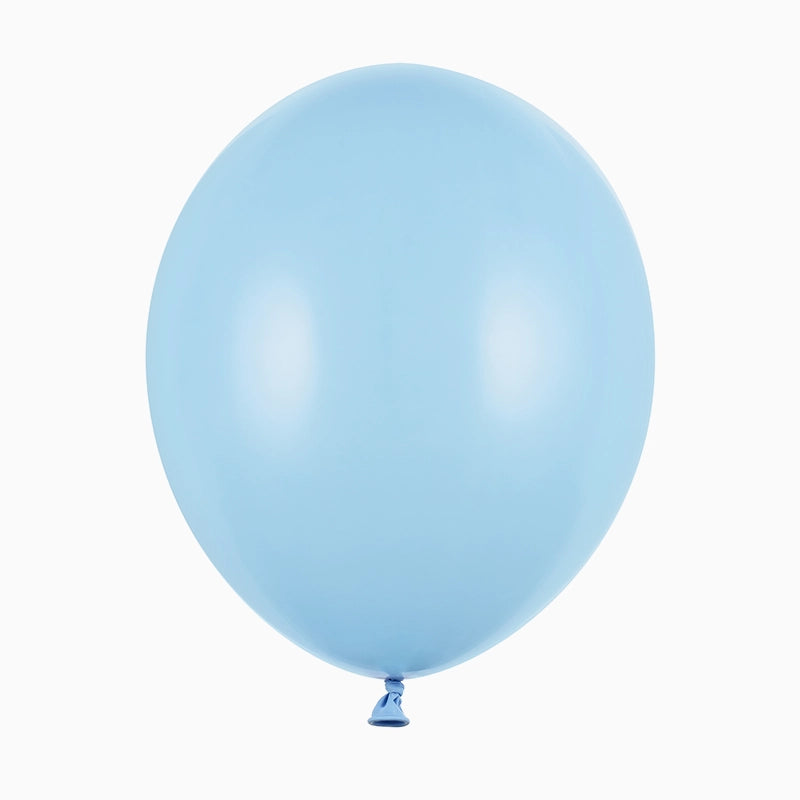 Balão de látex 30 cm azul pastel claro