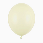 Globo Látex 30 cm Crema Claro Pastel