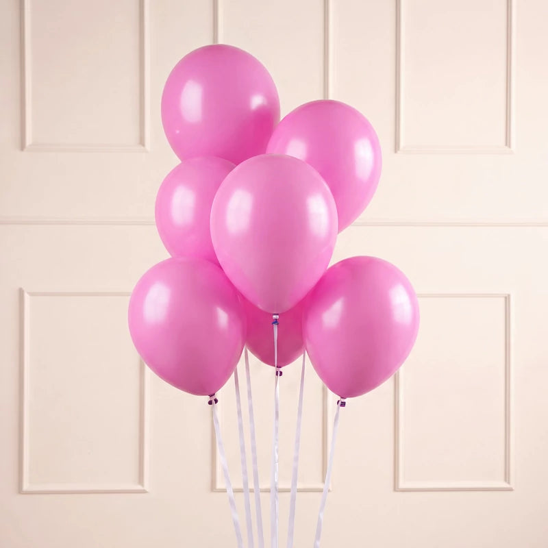 Inspiracion con Palloncino in Lattice 30 cm Rosa Fucsia Pastello