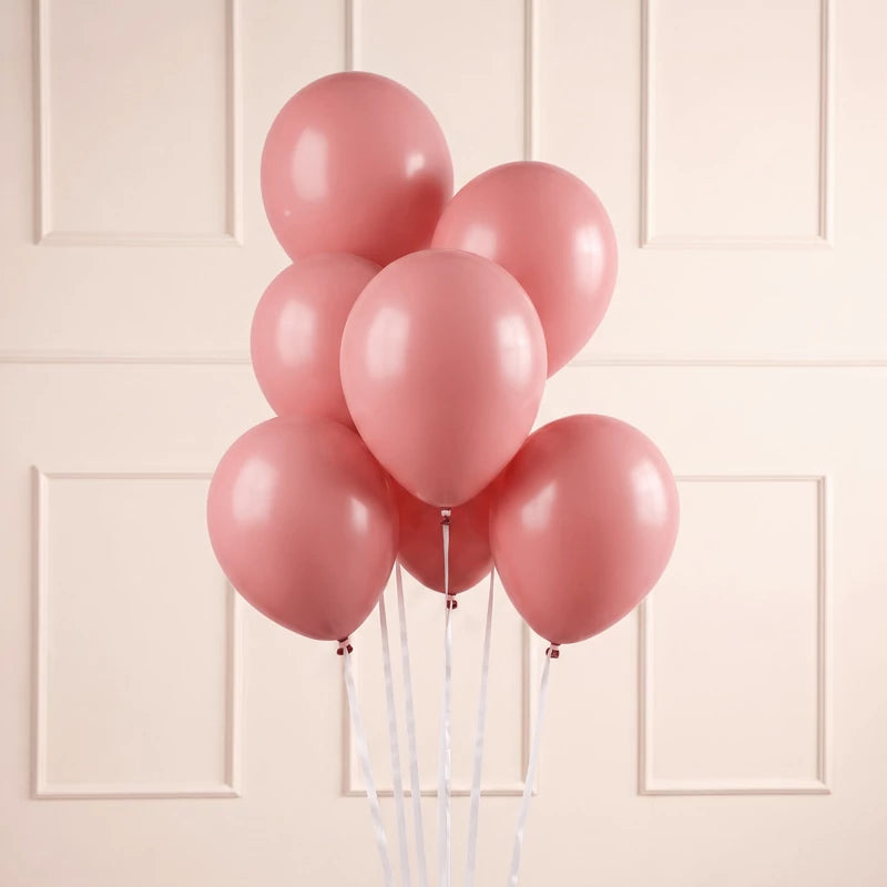 Inspiracion con Globo Látex 30 cm Rosa Silvestre Pastel