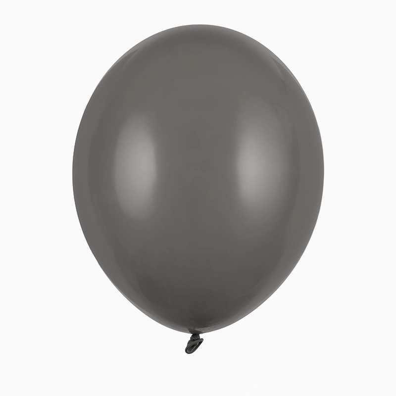 Latex Balloon 30 cm Pastel Dark Gray