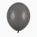 Latex Balloon 30 cm Pastel Dark Gray