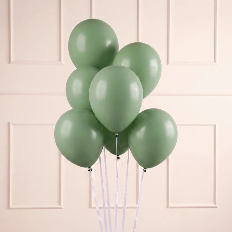 Inspiracion con Balão Látex 30 cm Pastel Alecrim Verde
