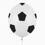 Globo Látex 30 cm Pelota de Fútbol