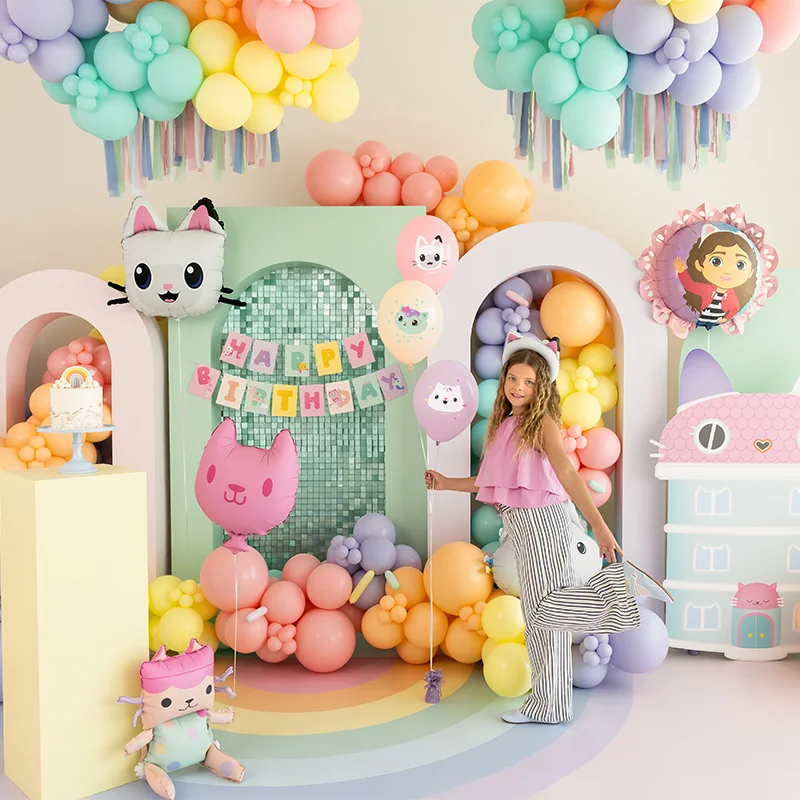 Set Globo Látex Ø 30 cm La Casa de Muñecas de Gabby